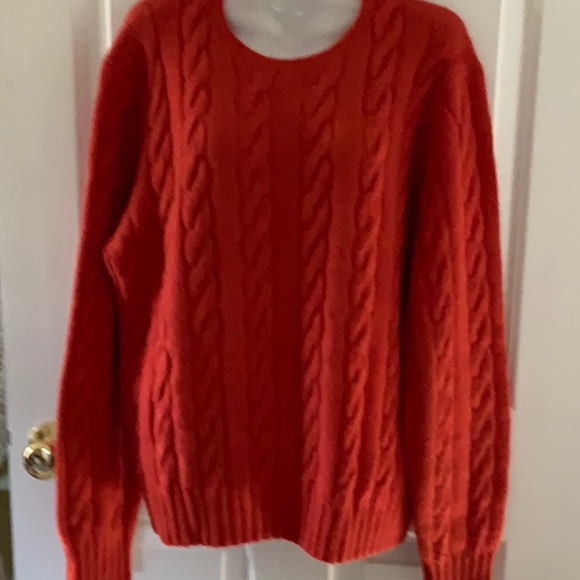 Polo Ralph Lauren Other - Price Firm!!Vintage Ralph Lauren 100% cashmere hand knit cable crew neck sweater